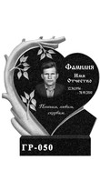 Памятник из гранита вертикальный